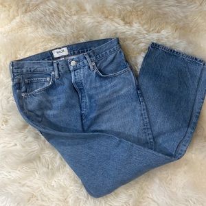 Agolde Women's 90s Straight Leg Jeans in Navigate